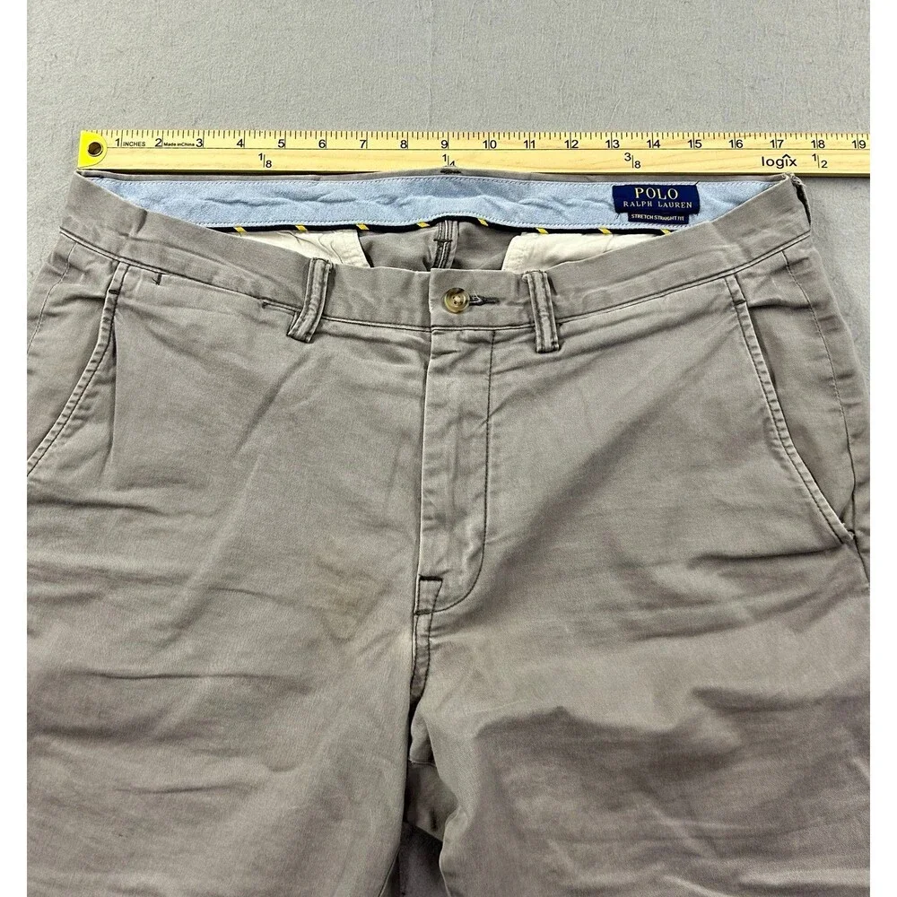 Polo Ralph Lauren Men’s Chino Stretch Cotton Twill Pants Beige 34x32